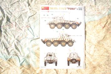 MiniArt 35414 Sd.Kfz.234/2 Puma Interior Kit