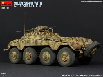 MiniArt 35431 Sd.Kfz.234/3 With 2cm Schwebelafette 38