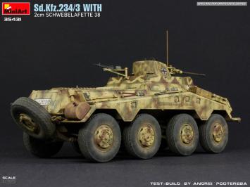 MiniArt 35431 Sd.Kfz.234/3 With 2cm Schwebelafette 38