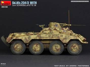 MiniArt 35431 Sd.Kfz.234/3 With 2cm Schwebelafette 38