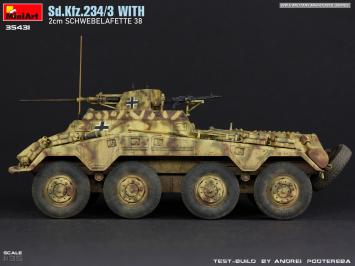 MiniArt 35431 Sd.Kfz.234/3 With 2cm Schwebelafette 38