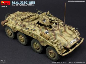 MiniArt 35431 Sd.Kfz.234/3 With 2cm Schwebelafette 38