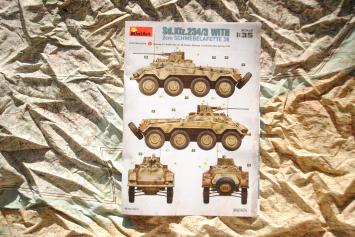 MiniArt 35431 Sd.Kfz.234/3 With 2cm Schwebelafette 38