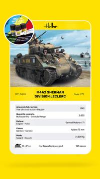 Heller 56894 Starter Kit M4A2 Sherman 