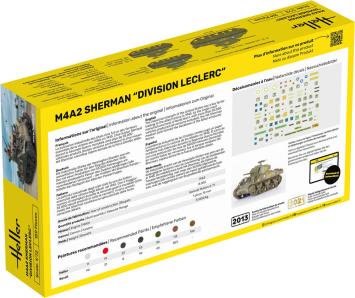 Heller 56894 Starter Kit M4A2 Sherman 