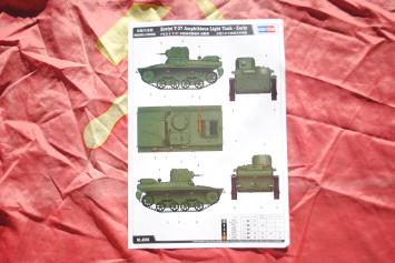 HobbyBoss 83818 Soviet T-37 Amphibious Light Tank - Early