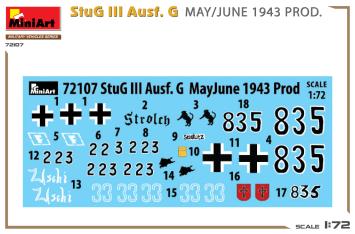 MiniArt 72107 StuG III Ausf. G May/June 1943 Prod.