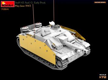 MiniArt 72114 StuH 42 Ausf. G early prod. May-June 1943