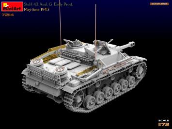 MiniArt 72114 StuH 42 Ausf. G early prod. May-June 1943