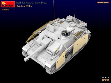 MiniArt 72114 StuH 42 Ausf. G early prod. May-June 1943