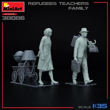 MiniArt 38086 Teacher's Family Refugees