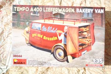 MiniArt 38066 Tempo A400 Lieferwagen. Bakery Van