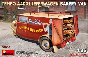 MiniArt 38066 Tempo A400 Lieferwagen. Bakery Van