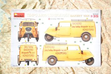 MiniArt 38066 Tempo A400 Lieferwagen. Bakery Van