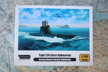 Wolfpack WP13501 Type 214 Class Submarine German Diesel-Electric Submarine