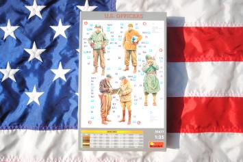 MiniArt 35477 U.S. OFFICERS. SPECIAL EDITION