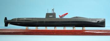 Pit-Road WF-19 U.S.Navy SSGN-587 Halibut Sea Wolf Series / Resin cast kit