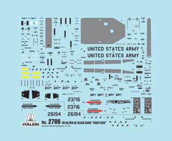 Italeri 2706 UH-60 / MH-60 Black Hawk 