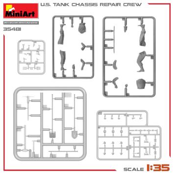 MiniArt 35481 US Tank Chassis Repair Crew