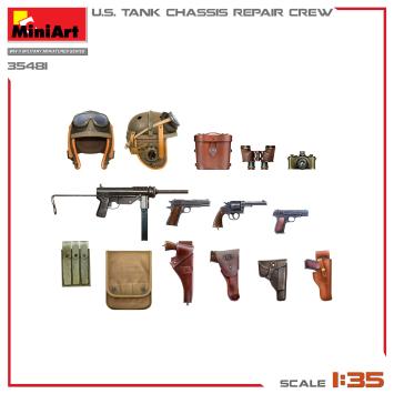 MiniArt 35481 US Tank Chassis Repair Crew