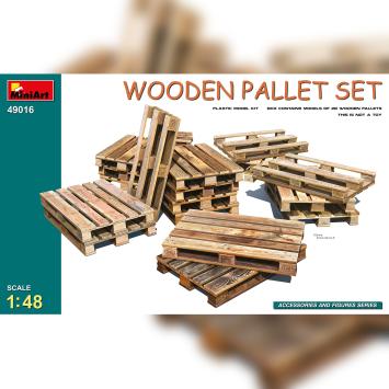 MiniArt 49016 Wooden Pallet Set