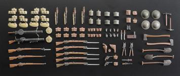 Tamiya 32409 WWI BRITISH INFANTRY with Small Arms & Equipment